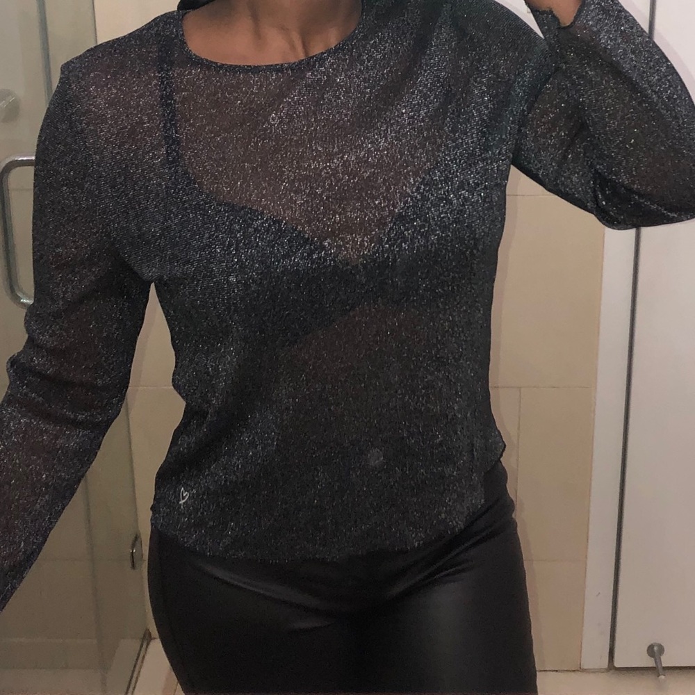 Victoria’s Secret Sheer Mesh Top
